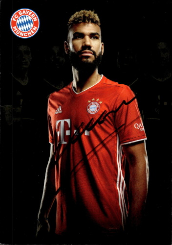 Eric Maxim Choupo Moting FC Bayern Mnichov 2020/21 Podpisova karta Autogram