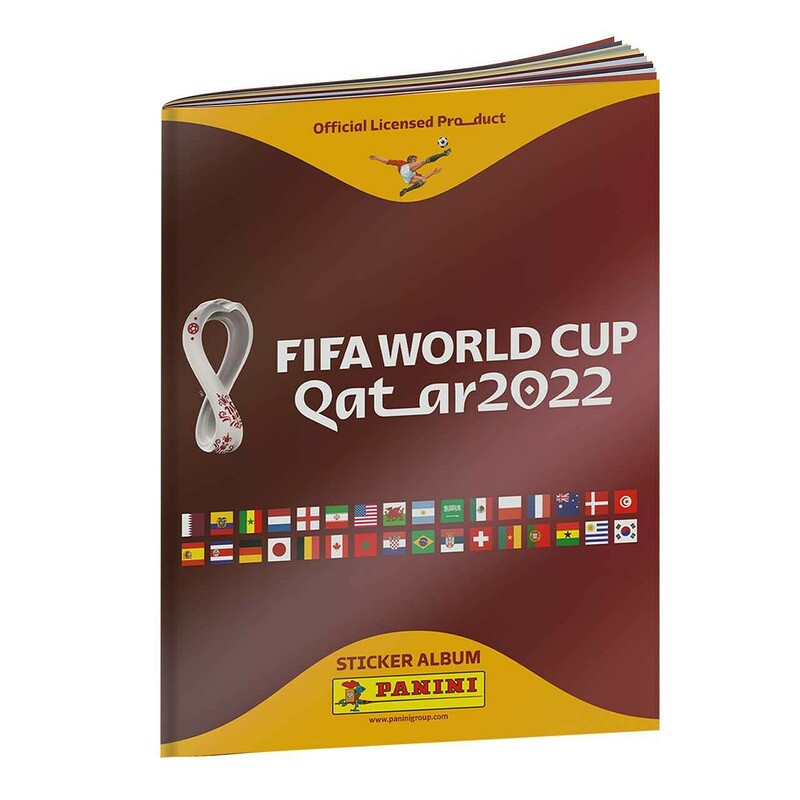 Panini World Cup 2022 Qatar Orange version album Fotbalové samolepky