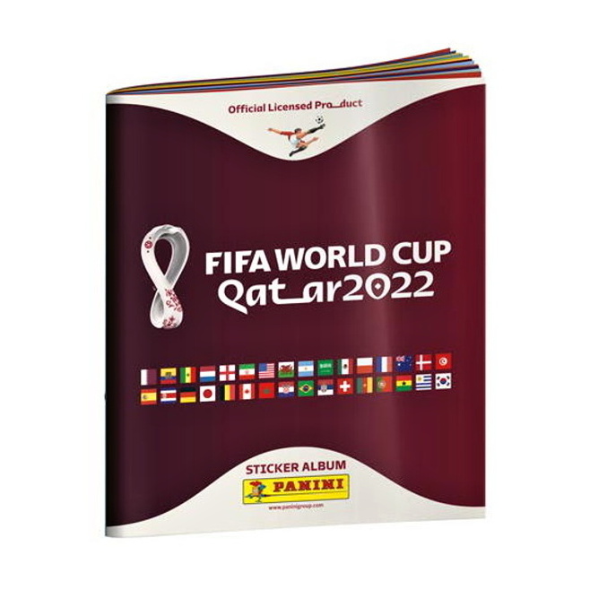 Panini World Cup 2022 Qatar Silver version album Fotbalové samolepky