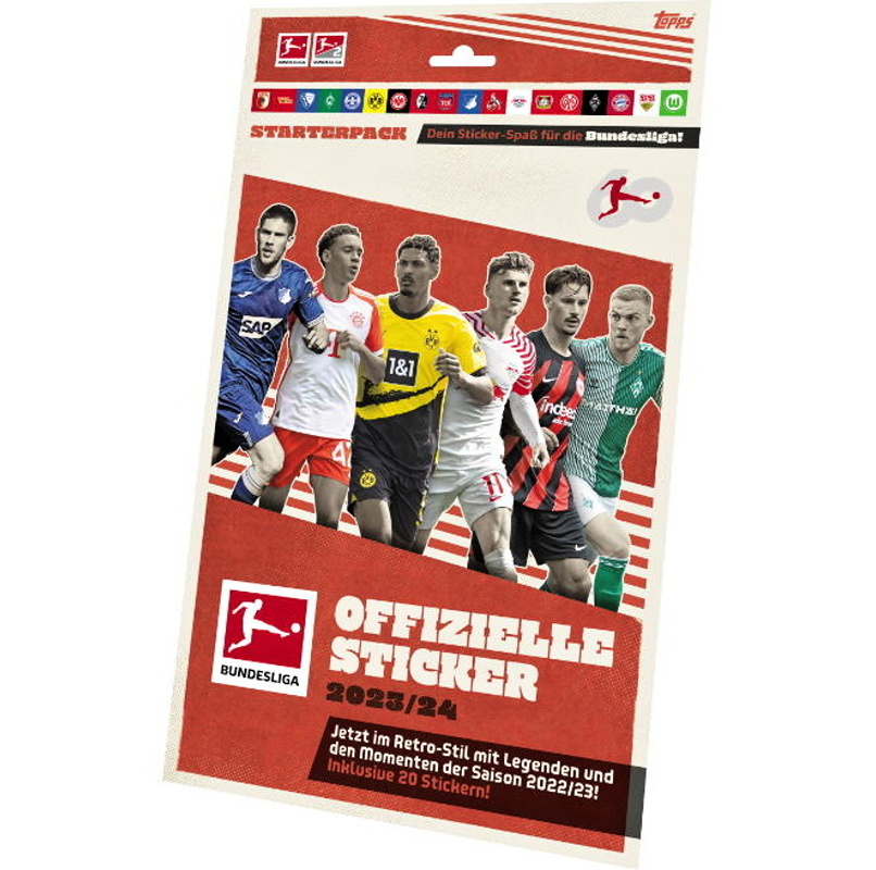 Topps Match Attax Bundesliga 2023/24 Starter Pack (album) Fotbalové samolepky