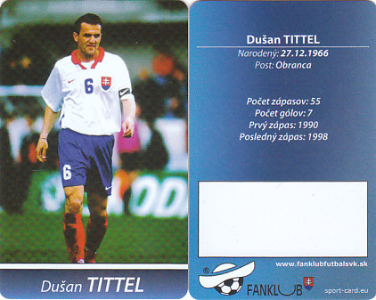 Dusan Tittel Slovensko Fanklub slovenskej reprezentacie #44