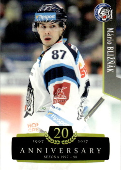 Mario Bliznak Liberec OFS 2017/18 Serie II. Retro #322
