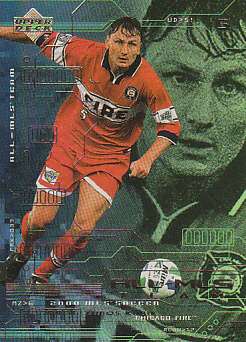 Lubos Kubik Chicago Fire UD MLS  2000 #M8