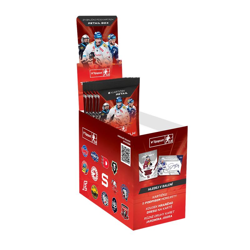 Předprodej - Tipsport Extraliga 2023/24 2. série SportZoo Retail box