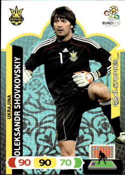 Oleksandr Shovkovskiy Ukraine Panini UEFA EURO 2012 Goal Stopper #240