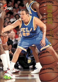Jiri Zidek UCLA Bruins 1995 Classic 5 Sport #20