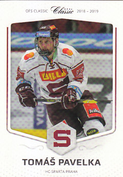 Tomas Pavelka Sparta OFS 2018/19 Serie II. #429