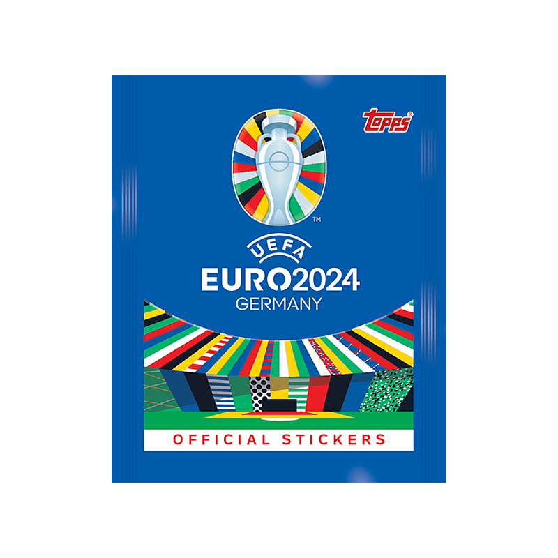 Topps UEFA Euro 2024 Balíček Fotbalové samolepky