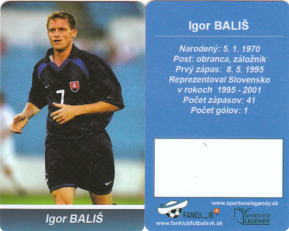 Igor Balis Slovensko Fanklub slovenskej reprezentacie #2
