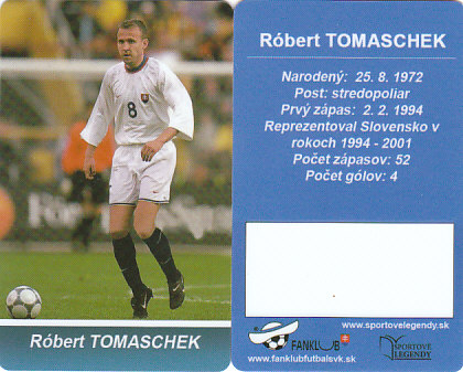Robert Tomaschek Slovensko Fanklub slovenskej reprezentacie #45