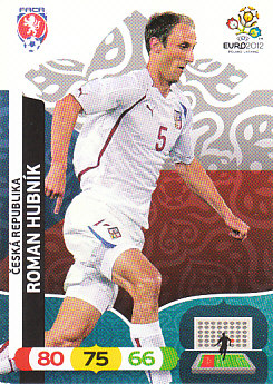 Roman Hubník Czech Republic Panini UEFA EURO 2012 #3