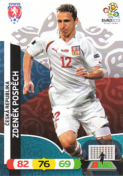 Zdenek Pospech Czech Republic Panini UEFA EURO 2012 #4