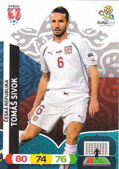 Tomas Sivok Czech Republic Panini UEFA EURO 2012 #5