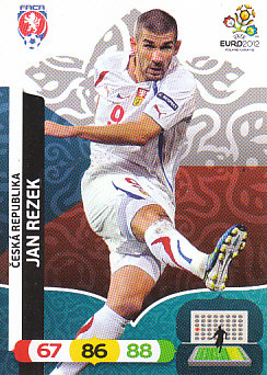 Jan Rezek Czech Republic Panini UEFA EURO 2012 #12