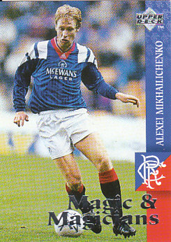 Alexei Mikhailichenko Rangers UD Glasgow Rangers FC 1997-1998 #53