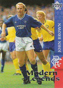 John Brown Rangers UD Glasgow Rangers FC 1997-1998 #61