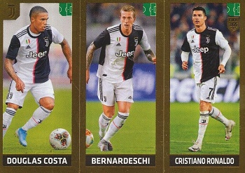 Cristiano Ronaldo / Douglas Costa / Bernardeschi Juventus FC samolepka 2020 FIFA 365 #248