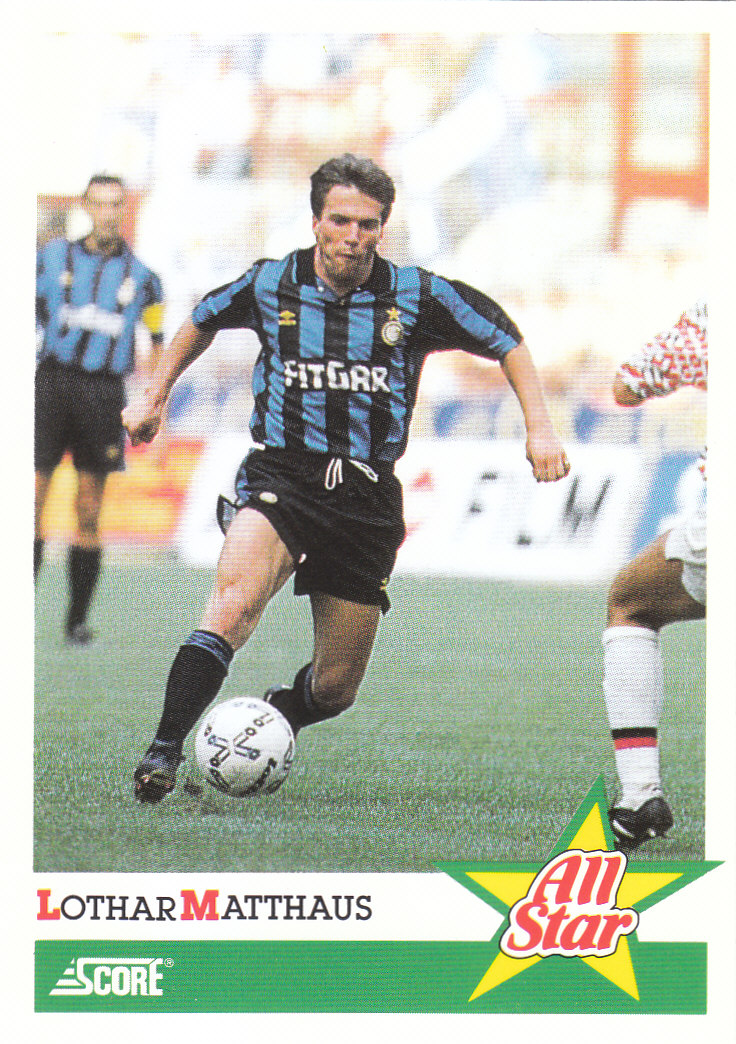 Lothar Matthaus Internazionale Milano Score 92 Seria A #412
