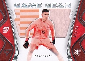Matej Kovar Czech Republic Hrdi Lvi 2024 SportZoo Game Gear /35 #GG-MK