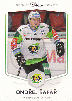 Ondrej Safar Karlovy Vary OFS 2018/19 Serie I. #239