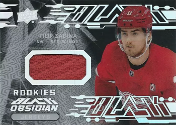 Filip Zadina Detroit Red Wings Upper Deck Black Obsidian Jerseys 2019/20 #OJ-FZ