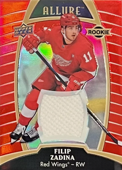 Filip Zadina Detroit Red Wings Upper Deck Allure 2019/20 Red Rainbow Jerseys #81