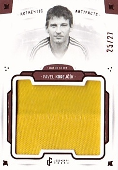 Pavel Korejcik Dukla Praha Bravo Dukla LC Authentic Artifacts /27 #AA-KOP