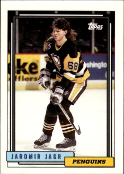 Jaromir Jagr Pittsburgh Penguins Topps 1992/93 #024