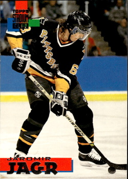 Jaromir Jagr Pittsburgh Penguins Topps Stadium Club 1994/95 #68