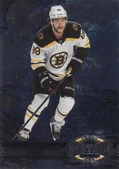 David Pastrnak Boston Bruins Skybox Metal Universe 2020/21 1997-98 Retro #R-15