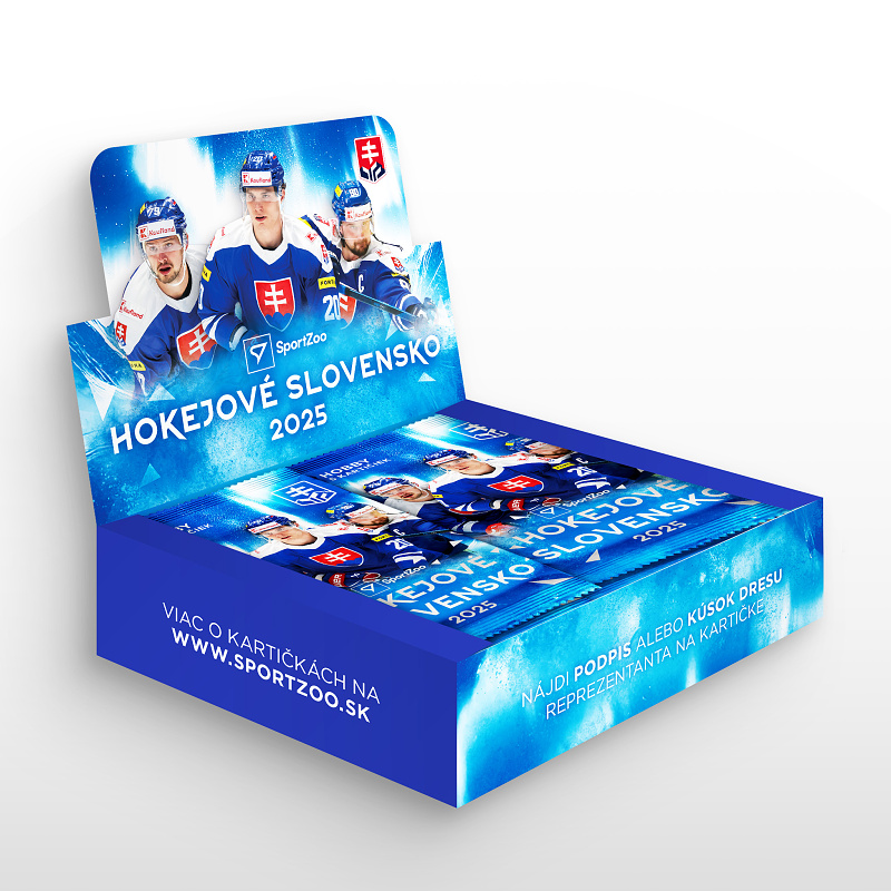 Předprodej - Hokejové Slovensko 2025 SportZoo Hobby Box