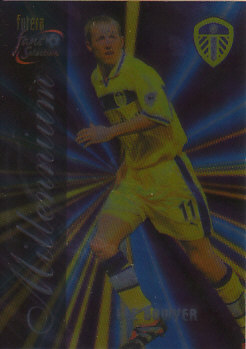 Lee Bowyer Leeds United 2000 Futera Fans' Selection Chrome #140c