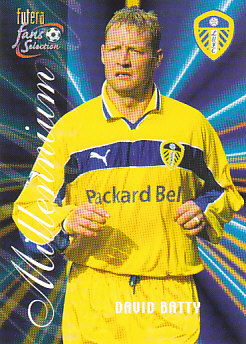David Batty Leeds United 2000 Futera Fans' Selection #141