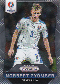 Norbert Gyomber Slovakia Panini UEFA Euro 2016 PRIZM #137