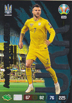 Andriy Yarmolenko Ukraine Panini UEFA EURO 2020 FANS - Fans' Favourite #366