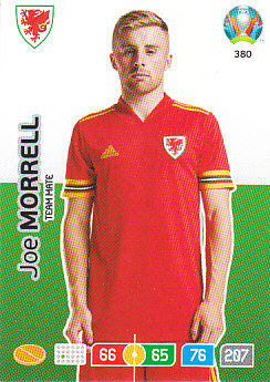 Joe Morrell Wales Panini UEFA EURO 2020#380