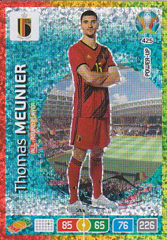 Thomas Meunier Belgium Panini UEFA EURO 2020 POWER-UP - All-round Player #425