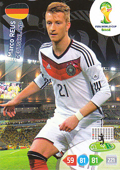 Marco Reus Germany Panini 2014 World Cup #116