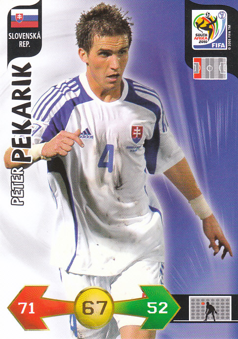 Peter Pekarik Slovakia Panini 2010 World Cup #302