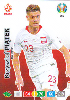 Krysztof Piatek Poland Panini UEFA EURO 2020#259