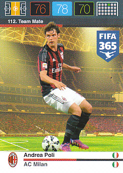 Andrea Poli A.C. Milan 2015 FIFA 365 #112