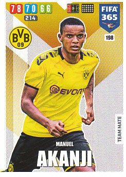 Manuel Akanji Borussia Dortmund 2020 FIFA 365 #198