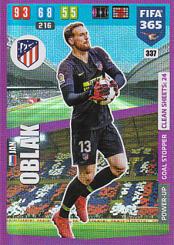 Jan Oblak Atletico Madrid 2020 FIFA 365 Goal Stopper #337