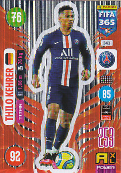 Thilo Kehrer Paris Saint-Germain 2021 FIFA 365 Titan #343