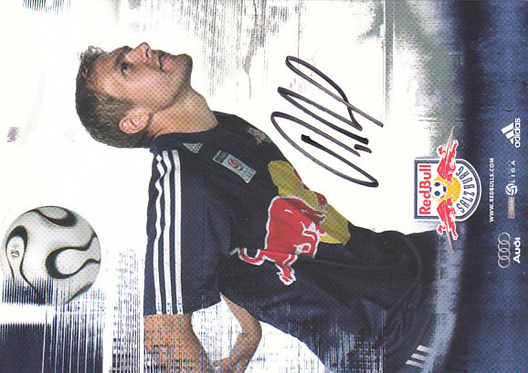 Karel Pitak Red Bull Salzburg 2007/08 Podpisova karta autogram