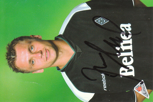 Ivo Ulich Borussia Monchengladbach 2002/03 Podpisova karta autogram