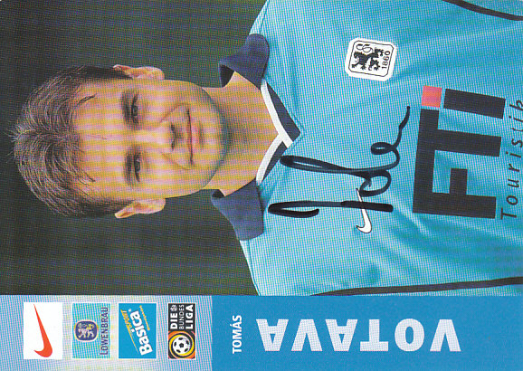 Tomas Votava TSV 1860 Munchen 1999/00 Podpisova karta autogram