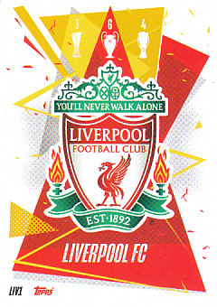 Team Badge Liverpool 2020/21 Topps Match Attax CL Club Hero #LIV01
