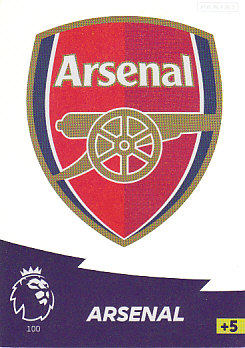 Team badge Arsenal 2020/21 Panini Adrenalyn XL #100