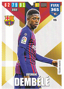 Ousmane Dembele FC Barcelona 2020 FIFA 365 #115